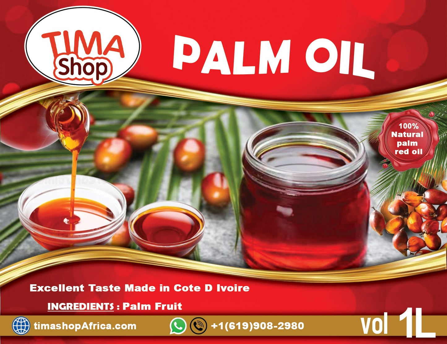Organic Red Palm Oil