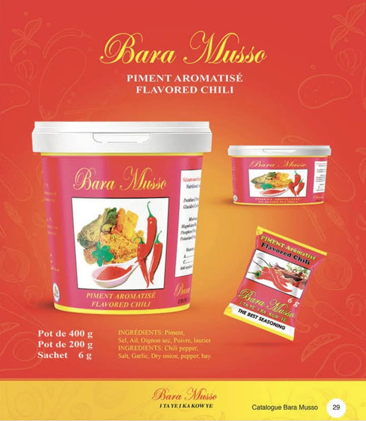 Flavored chili/Piment Aromatisé